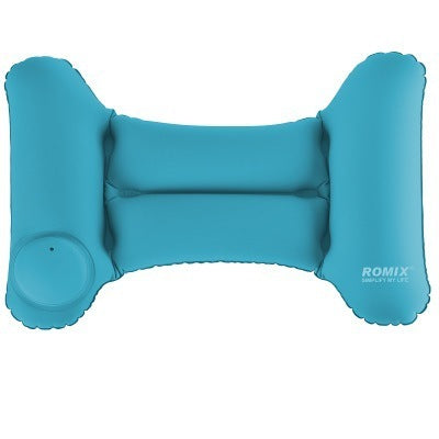 Press the inflatable cushion