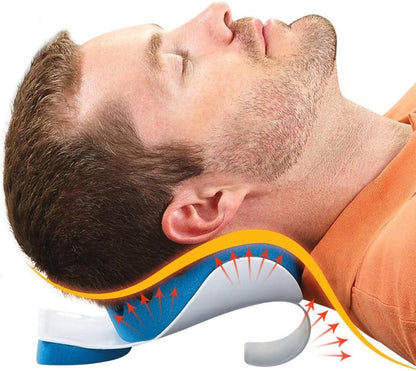 The neck muscles support muscle relaxation and relaxation